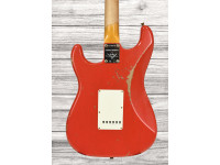 Fender Custom Shop 63 Stratocaster Heavy Relic Aged Fiesta Red Fender Custom Shop 63 Stratocaster Heavy Relic Aged Fiesta Red